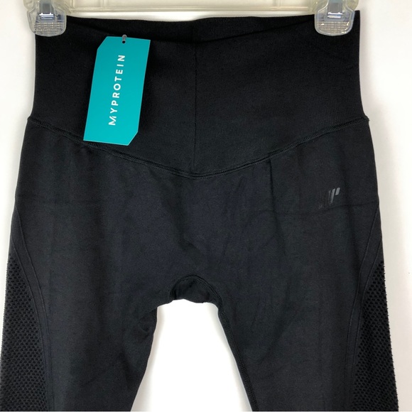 NWT MP MyProtein Black Luxe Seamless Leggings - Picture 6 of 10
